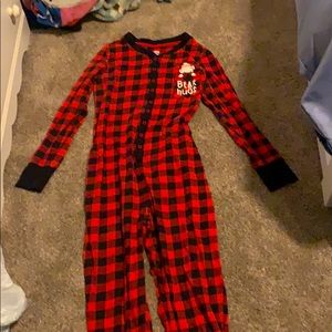 plaid wonsie pajamas